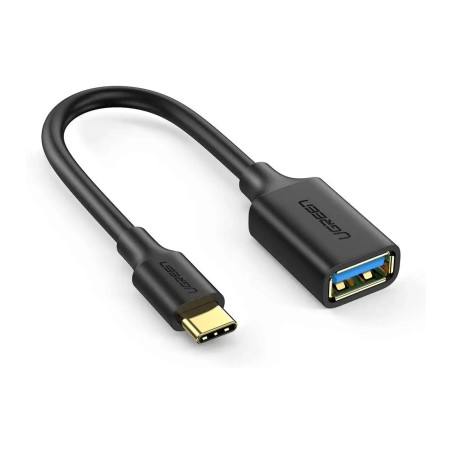 Перехідник OTG USB 3.0 AF to USB-C US154 black Ugreen (30701)