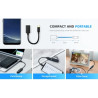 Перехідник OTG USB 3.0 AF to USB-C US154 black Ugreen (30701)