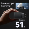 Зарядний пристрій Vention 2xUSB-C PD65W + 1xUSB QC3.0 60W GaN white (FERW0-EU)