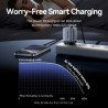 Зарядний пристрій Vention 2xUSB-C PD45W GaN + cable USB-C to USB-C 1.0m black gray (TZ-FCDH0-EU)