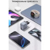 Зарядний пристрій Vention 1xUSB-C PD70W + 1xUSB QC3.0 22.5W GaN + cable USB-C to USB-C 1.0m 5A gray (TZ-FCGH0-EU)