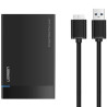 Кишеня зовнішня Ugreen USB 3.0 to M.2 SATA SSD US221 black (30848)