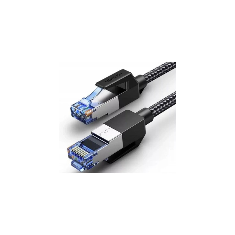 Патч-корд 20м, S/FTP cat 7 RJ-45 COPPER black Ugreen (U_30800)