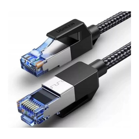 Патч-корд 20м, S/FTP cat 7 RJ-45 COPPER black Ugreen (U_30800)