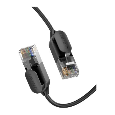 Патч-корд 0.5м, UTP cat 6 RJ-45 COPPER black Ugreen (U_70331)
