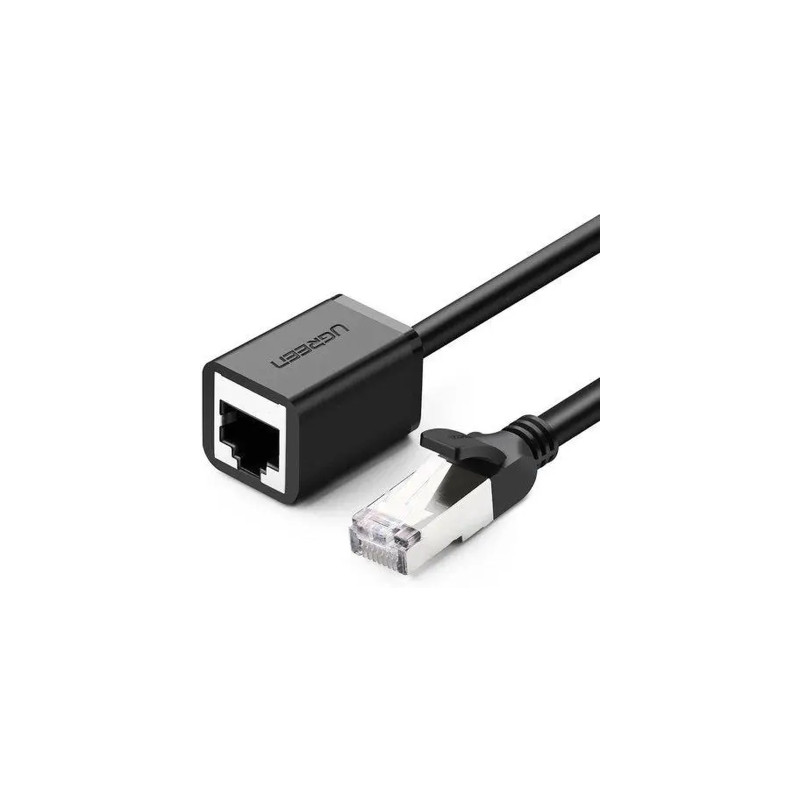Патч-корд 3м F/UTP cat 6 RJ-45 Extension black Ugreen (U_11282)