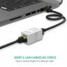 Зрощувач RJ45 8P8C White Ugreen (U_20311)