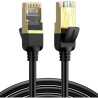 Патч-корд 15м, F/FTP cat 7 RJ-45 black Ugreen (U_11274)