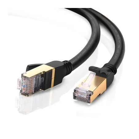 Патч-корд 5м, F/FTP cat 7 RJ-45 black Ugreen (U_11271)