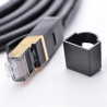 Патч-корд 5м, F/FTP cat 7 RJ-45 black Ugreen (U_11271)