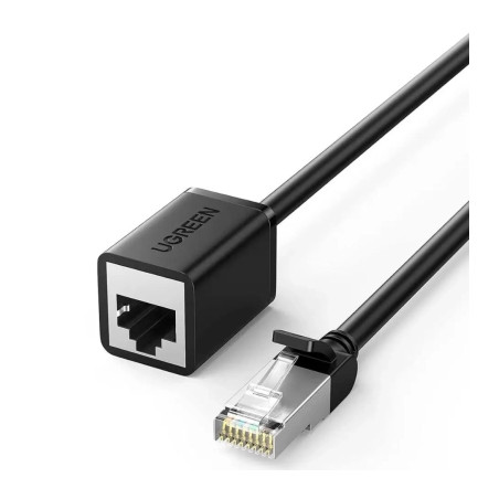 Патч-корд 2м, F/UTP cat 6 RJ-45 extension black Ugreen (U_11281)