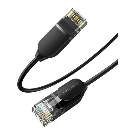 Патч-корд 5м, UTP cat 6 RJ-45 COPPER black Ugreen (U_70654)