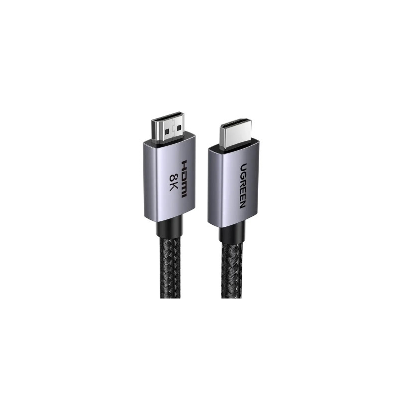 Кабель мультимедійний HDMI M to HDMI M 2.0m 8K black Ugreen (25910)