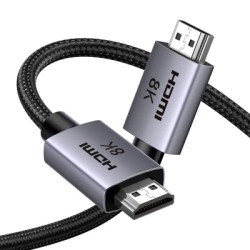 Кабель мультимедійний HDMI M to HDMI M 2.0m 8K black Ugreen (25910)