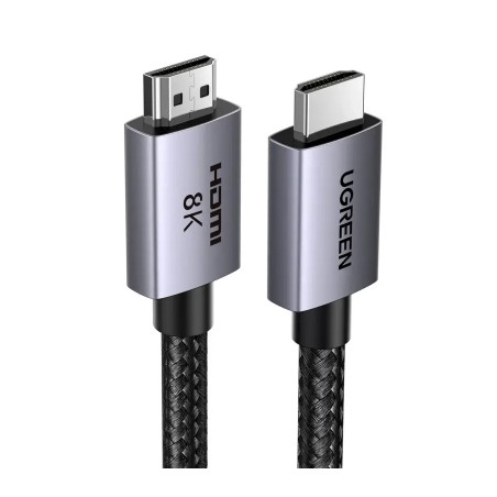 Кабель мультимедійний HDMI M to HDMI M 1.0m 8K black Ugreen (25908)