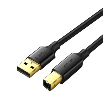 Кабель для принтера USB 2.0 AM/BM 1.5m Black Ugreen (10350)