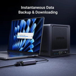 Перехідник USB-C to RJ45 Ethernet 2500Mbps Ugreen (25052)