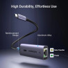 Перехідник USB-C to RJ45 Ethernet 2500Mbps Ugreen (25052)