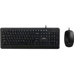 Комплект AOC KM220B USB UA Black (KM220B/97)