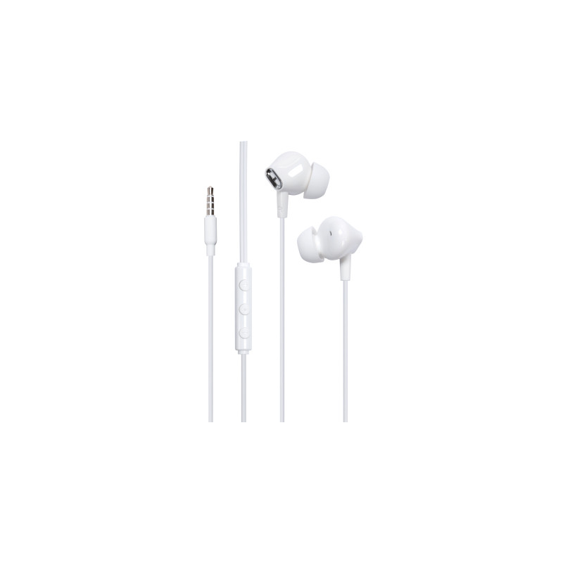 Навушники Vention Echo Lite 3.5mm In-Ear Wired White (GBAWAV)
