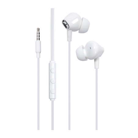 Навушники Vention Echo Lite 3.5mm In-Ear Wired White (GBAWAV)