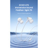 Навушники Vention Echo Lite 3.5mm In-Ear Wired White (GBAWAV)