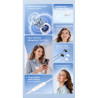 Навушники Vention Echo Lite 3.5mm In-Ear Wired White (GBAWAV)