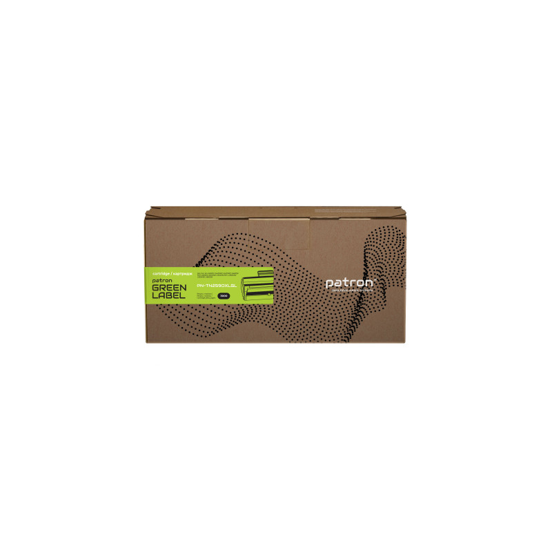 Тонер-картридж Patron Brother TN-2590XL Green Label (PN-TN2590XLGL)