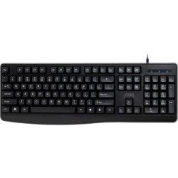Клавіатура AOC KB120B USB UA Black (KB120B/97)