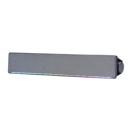 Акустична система HP DHE-6003 RGB Black/Silver (DHE-6003)