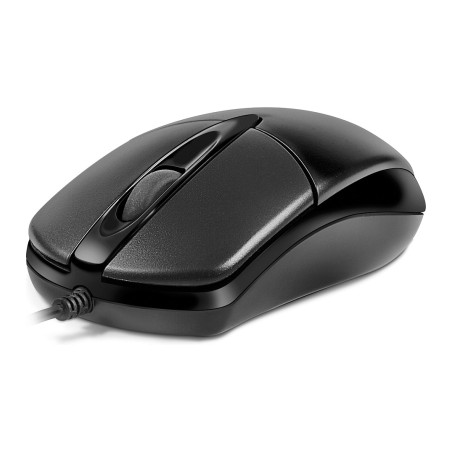 Мишка REAL-EL RM-214 USB Black (EL123200039)