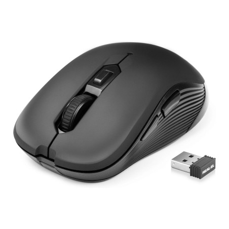 Мишка REAL-EL RM-331W Wireless Black (EL123200044)