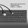 Клавіатура Ajazz AK820 Red Switch USB-C UA Black (AK820-R-B)