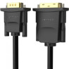 Кабель мультимедійний DVI M to VGA M 1.5m 24+1pin black Vention (EABBG)