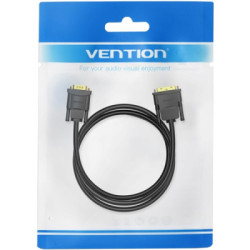 Кабель мультимедійний DVI M to VGA M 1.5m 24+1pin black Vention (EABBG)