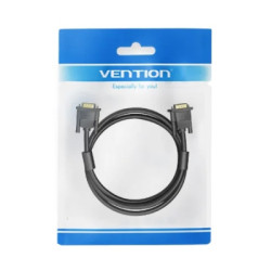 Кабель мультимедійний VGA M to VGA M 1.0m ferrite black Vention (DAEBF)