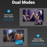Кабель мультимедійний VGA M to VGA M 1.0m ferrite black Vention (DAEBF)