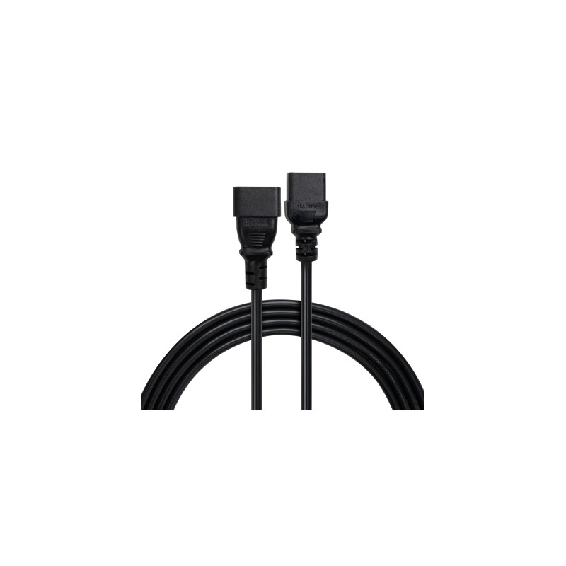 Кабель живлення C19 to C20 1.8m 1.5mm2 Rezone (RZPC-19201815)