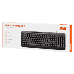 Клавіатура 2E KM1040 USB UA Black (2E-KM1040UB_UA)