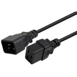 Кабель живлення C19 to C20 1.8m 1.5mm2 copper Vinga (VYPCC19201815CU)