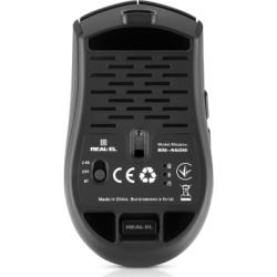 Мишка REAL-EL RM-460W Wireless/Bluetooth Black (EL123200048)
