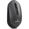 Мишка REAL-EL RM-470W Wireless/Bluetooth Dark Gray (EL123200049)