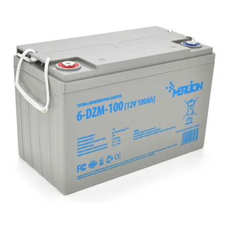 Батарея до ДБЖ Merlion 6-DZM-100, 12V 100Ah (6-DZM-100)