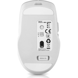 Мишка REAL-EL RM-480W Wireless/Bluetooth White (EL123200050)