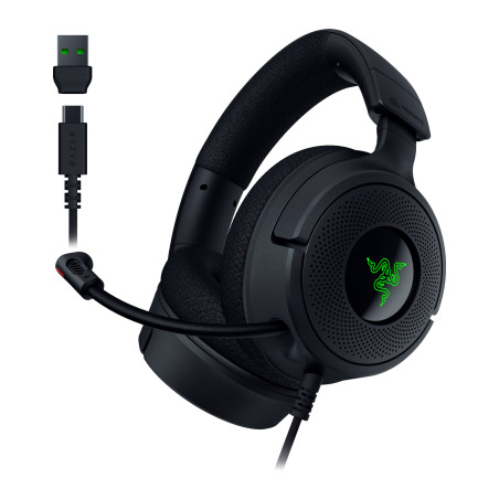 Навушники Razer Kraken V4 X Black (RZ04-05180100-R3M1)