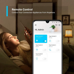 Розумна розетка TP-Link Tapo P100M N300 BT 10A (TAPO-P100M)