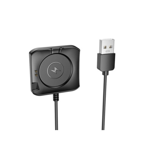 Зарядний пристрій HOCO Y28 Smart sports watch charging cable Black (6942007648509)