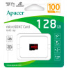 Карта пам'яті Apacer 128GB microSD class 10 UHS-I V10 A1 (AP128GMCSX10UB-RA)