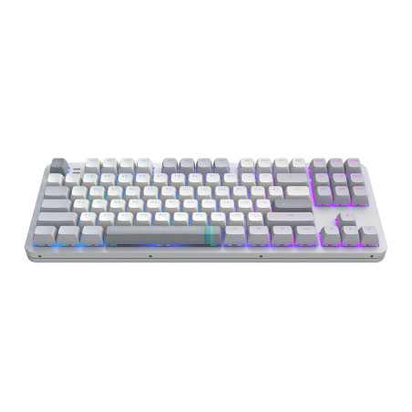 Клавіатура Dark Project ALU87 Daylight ABS RGB Mech G3MS Zircon White/Grey (DPKB_DAYLIGHT_87_ANSI_UA)