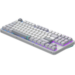 Клавіатура Dark Project ALU87 Daylight ABS RGB Mech G3MS Zircon White/Grey (DPKB_DAYLIGHT_87_ANSI_UA)